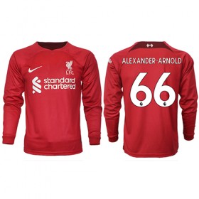 Herren Fußballbekleidung Liverpool Alexander-Arnold #66 Heimtrikot 2022-23 Langarm